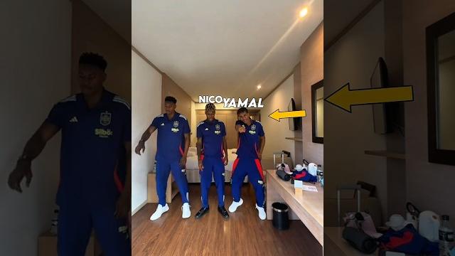 Lamine yamal & nico williams shake body Lamine yamal & nico williams shake body
