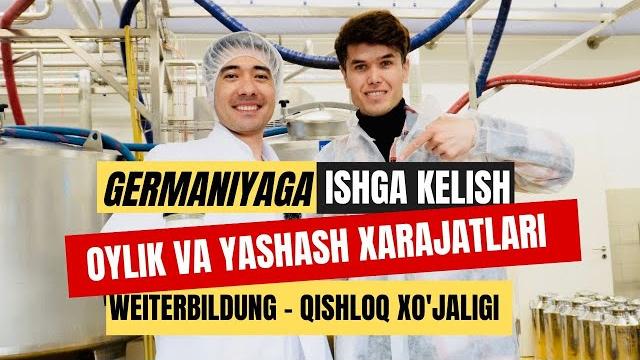 Germaniyada weiterbildung | qishloq xo'jaligida ishlash | oyliklar va sarf xarajatlar | #4k Germaniyada weiterbildung | qishloq xo'jaligida ishlash | oyliklar va sarf xarajatlar | #4k