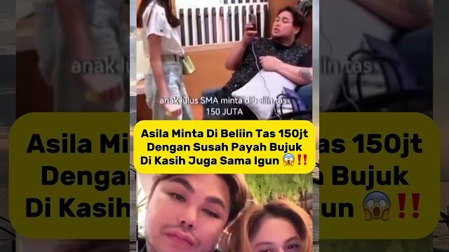 Minta tas harga fantastis! asila rayu ivan gunawan 150 juta sampai dapat! #ivangunawan #asilamaisa Minta tas harga fantastis! asila rayu ivan gunawan 150 juta sampai dapat! #ivangunawan #asilamaisa