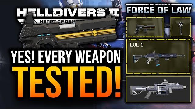 Helldivers 2 - i tested force of law warbond! Helldivers 2 - i tested force of law warbond!