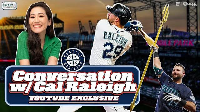 Cal raleigh on mvp race w/ aaron judge & if 'big dumper' is a good nickname | youtube exclusive Cal raleigh on mvp race w/ aaron judge & if 'big dumper' is a good nickname | youtube exclusive