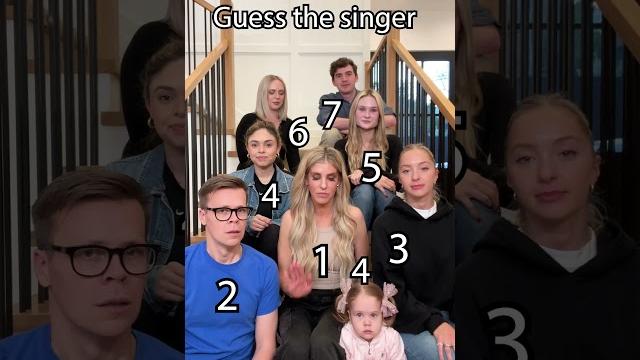 Guess the singer Guess the singer