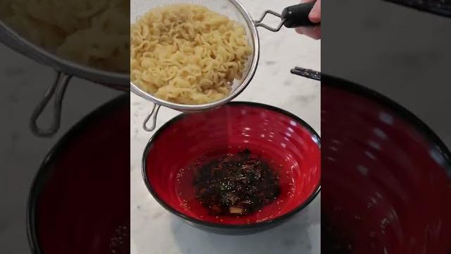 Chili oil ramen #shorts Chili oil ramen #shorts