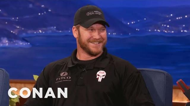 "american sniper" chris kyle interview | conan on tbs "american sniper" chris kyle interview | conan on tbs