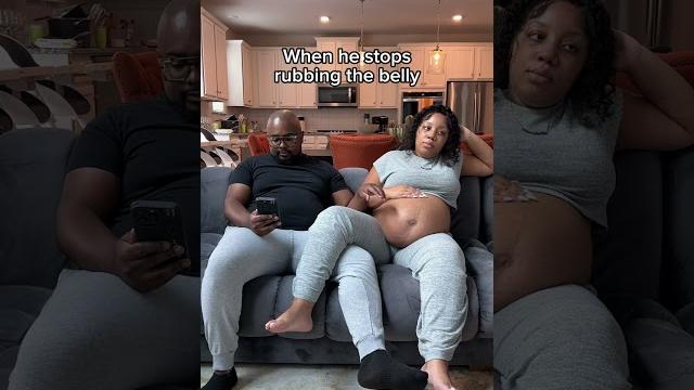 When he stops rubbing the belly while pregnant #shorts When he stops rubbing the belly while pregnant #shorts