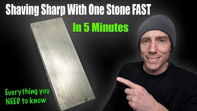 How to sharpen a knife in about 5 minutes with one stone | everything you need to know fast! 2023 How to sharpen a knife in about 5 minutes with one stone | everything you need to know fast! 2023
