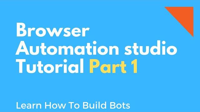 Browser automation studio tutorial part 1 Browser automation studio tutorial part 1