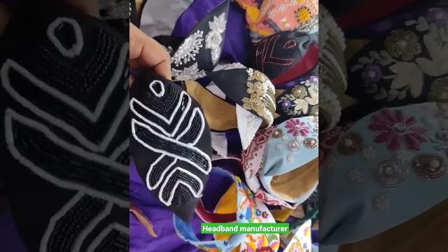 Beaded headbands in bulk for suppliers| #hairaccessories #turban #headbands #embellishedheadband Beaded headbands in bulk for suppliers| #hairaccessories #turban #headbands #embellishedheadband