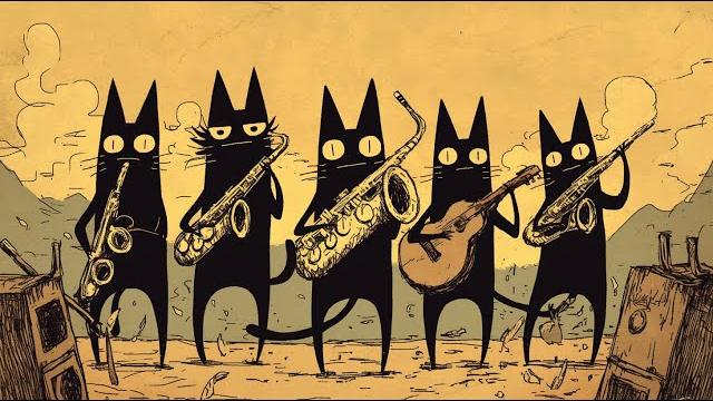 Stray cats' jazz night Stray cats' jazz night