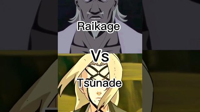 Raikage vs tsunade | naruto shippuden Raikage vs tsunade | naruto shippuden