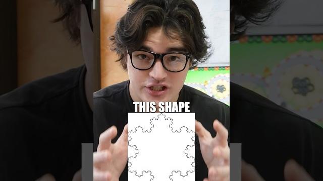 This shape has an infinitely long perimeter! This shape has an infinitely long perimeter!