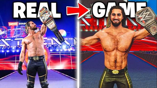 I recreated the best money in the bank cash-ins! I recreated the best money in the bank cash-ins!