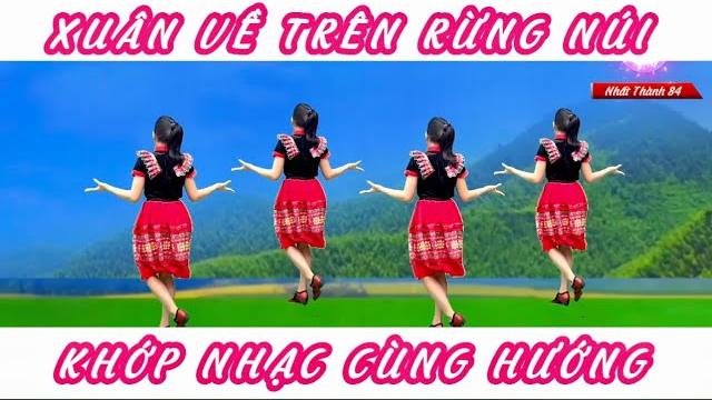 Nhảy cùng hướng dễ tập xuân về trên rừng núi Nhảy cùng hướng dễ tập xuân về trên rừng núi