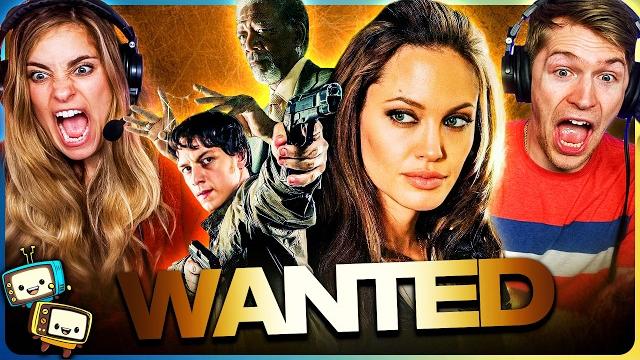 Wanted (2008) movie reaction! | first time watch | james mcavoy | angelina jolie | morgan freeman Wanted (2008) movie reaction! | first time watch | james mcavoy | angelina jolie | morgan freeman