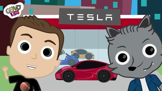 Elon musk and tesla spacex cartoon for kids | geno kids - kids cartoon about elon musk Elon musk and tesla spacex cartoon for kids | geno kids - kids cartoon about elon musk