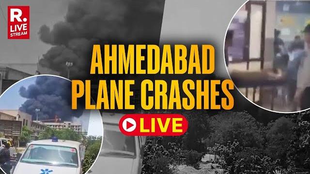 Breaking: air india's passenger plane crashes at ahmedabad airport in gujarat | live | gujarat news Breaking: air india's passenger plane crashes at ahmedabad airport in gujarat | live | gujarat news