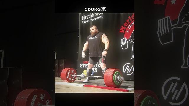 The 500kg deadlift is no longer a myth #gym #strongman #eddiehall #motivation #strength #strongman The 500kg deadlift is no longer a myth #gym #strongman #eddiehall #motivation #strength #strongman