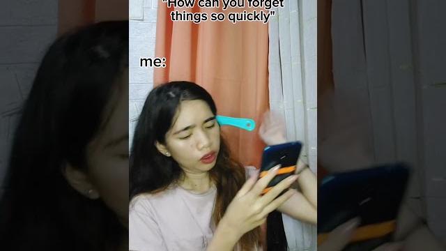 How can i forget things so easily? How can i forget things so easily?