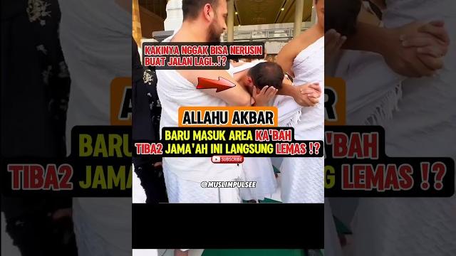 Allahu akbar‼️di depan ka'bah pria ini reaksi seperti ini⁉️ #reaksi #kakbah #muslim #islam Allahu akbar‼️di depan ka'bah pria ini reaksi seperti ini⁉️ #reaksi #kakbah #muslim #islam