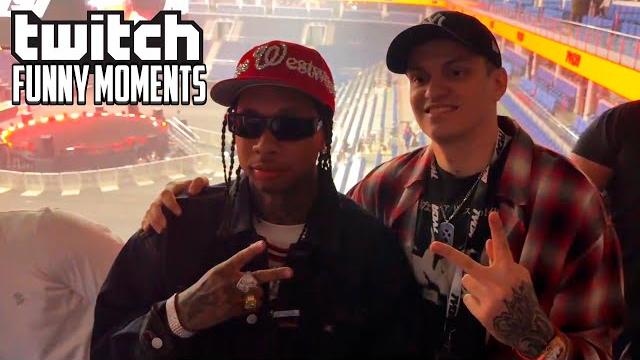 Топ моменты с twitch | бустер на концерте tyga Топ моменты с twitch | бустер на концерте tyga