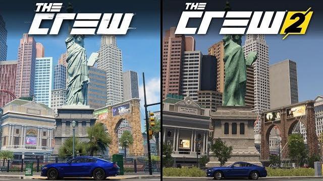 The crew vs the crew 2 | direct comparison The crew vs the crew 2 | direct comparison
