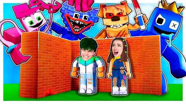 Строй стены - чтобы выжить от монстров в роблокс roblox Строй стены - чтобы выжить от монстров в роблокс roblox