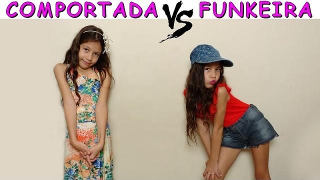 Comportada vs funkeira - planeta das gêmeas Comportada vs funkeira - planeta das gêmeas