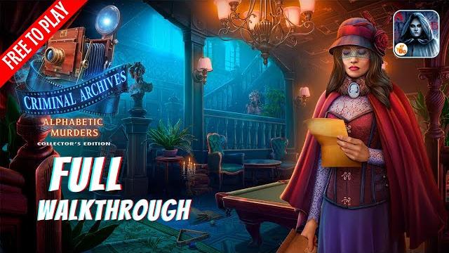 Criminal archives 2: alphabetic murders full walkthrough Criminal archives 2: alphabetic murders full walkthrough