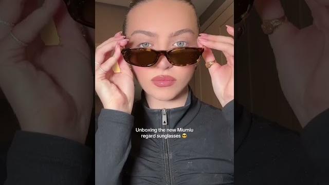 Unboxing the new miumiu regard tortoiseshell sunnies #unboxing #miumiu #sunglasses @miu miu Unboxing the new miumiu regard tortoiseshell sunnies #unboxing #miumiu #sunglasses @miu miu