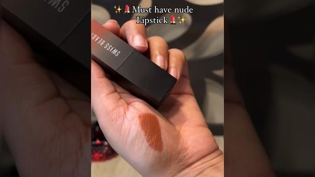 Must have nude lipstick | swiss beauty cosmetics #makeupshorts #lipstick #lipsticklover Must have nude lipstick | swiss beauty cosmetics #makeupshorts #lipstick #lipsticklover