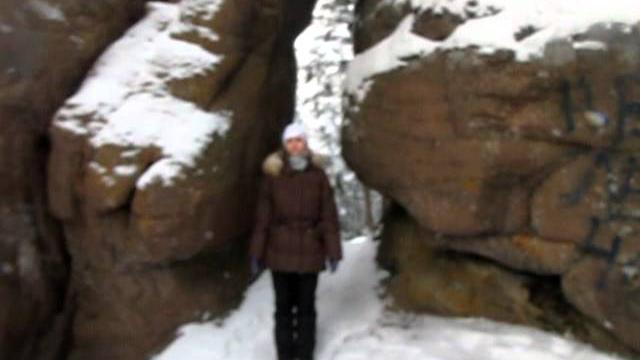 Stolby mountains siberia russia winter Stolby mountains siberia russia winter