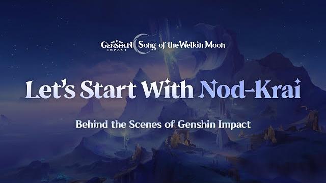 Behind the scenes of genshin impact "let's start with nod-krai" | genshin impact #nodkrai Behind the scenes of genshin impact "let's start with nod-krai" | genshin impact #nodkrai