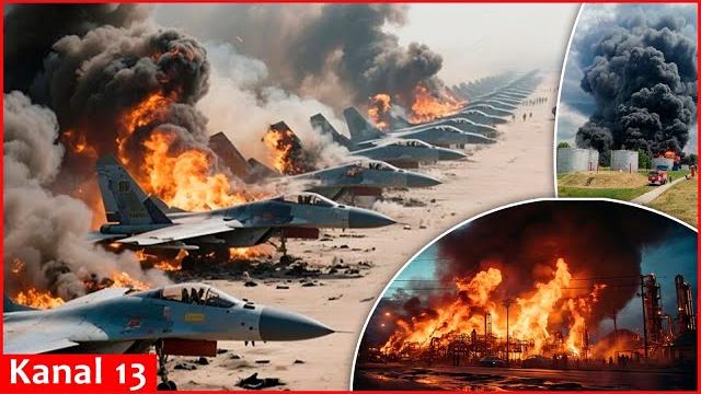 Airfields, oil depots and other facilities: ukraine expands scale of strike deep in russia Airfields, oil depots and other facilities: ukraine expands scale of strike deep in russia