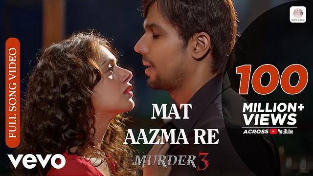 Pritam - mat aazma re full video|murder 3|randeep hooda|aditi rao|kk|sayeed quadri Pritam - mat aazma re full video|murder 3|randeep hooda|aditi rao|kk|sayeed quadri