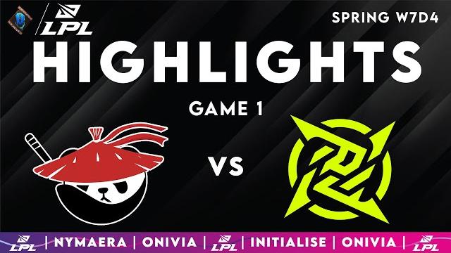Al vs nip game 1 highlights | lpl 2025 split 2 | anyone's legend vs ninjas in pyjamas by onivia Al vs nip game 1 highlights | lpl 2025 split 2 | anyone's legend vs ninjas in pyjamas by onivia