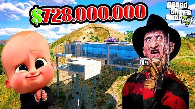 Korkunç freddy krueger'a ev sattim! (elm street nightmare) - gta 5 bebek emlakçi modu Korkunç freddy krueger'a ev sattim! (elm street nightmare) - gta 5 bebek emlakçi modu