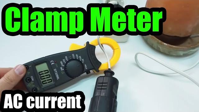 How to measure ac current draw with a clamp meter (dt3266l, ac amp clamp, multimeter) How to measure ac current draw with a clamp meter (dt3266l, ac amp clamp, multimeter)
