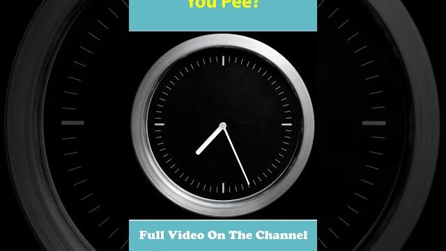 This is how many times you should pee on average This is how many times you should pee on average