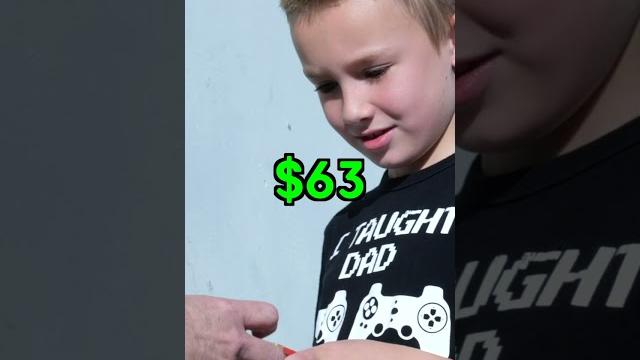 I charged my nephew $63 for this... I charged my nephew $63 for this...