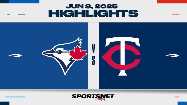 Mlb highlights | blue jays vs. twins - june 8, 2025 Mlb highlights | blue jays vs. twins - june 8, 2025