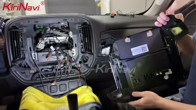 Kirinavi gmc sierra android head unit 14.4 inch installation tutorial car stereo radio navigation Kirinavi gmc sierra android head unit 14.4 inch installation tutorial car stereo radio navigation