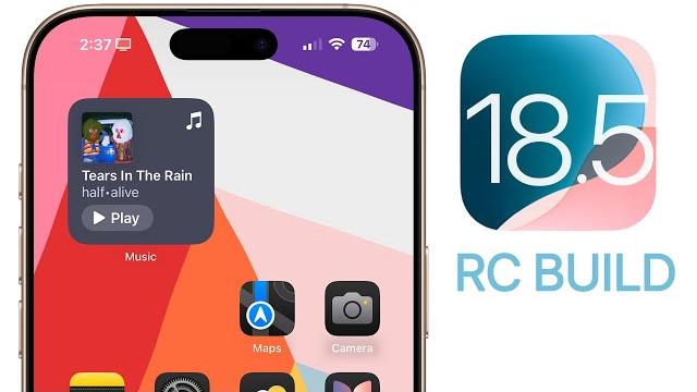 Ios 18.5 rc released - what's new? Ios 18.5 rc released - what's new?