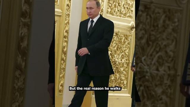 Putin's weird walk explained Putin's weird walk explained