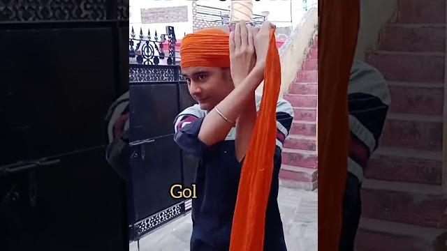 Gol dastar toturial ||#dastar ||#pagg ||#shorts Gol dastar toturial ||#dastar ||#pagg ||#shorts