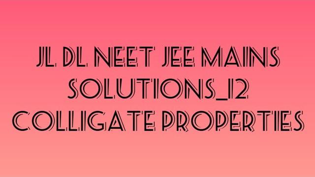 Solutions#12 colligative properties Solutions#12 colligative properties