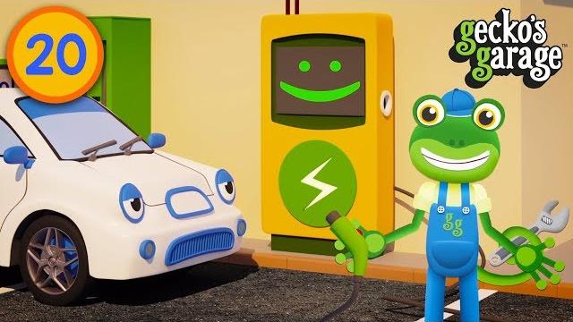 Gecko fixes cars at his repair garage | educational videos for toddlers | gecko's garage Gecko fixes cars at his repair garage | educational videos for toddlers | gecko's garage