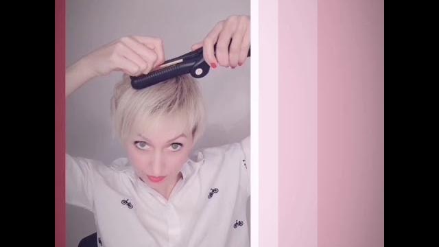 Укладка на короткую стрижку. Укладка на короткую стрижку.