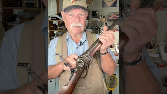 A genuine sharps buffalo rifle (circa 1860s) A genuine sharps buffalo rifle (circa 1860s)