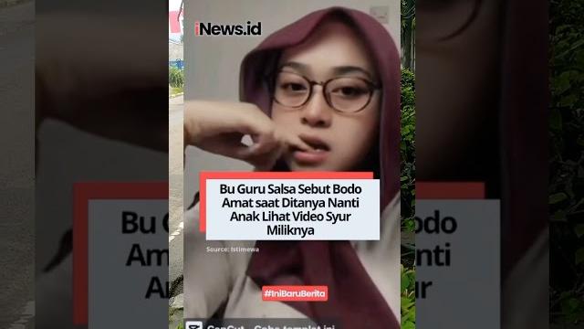 Bu guru salsa tidak peduli tentang viralnya videonya #shortvideo #viralshorts #bugurusalsa #fyp Bu guru salsa tidak peduli tentang viralnya videonya #shortvideo #viralshorts #bugurusalsa #fyp