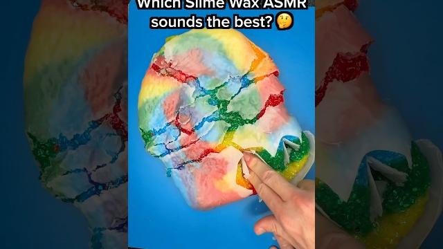 Finding the best slime wax asmr Finding the best slime wax asmr